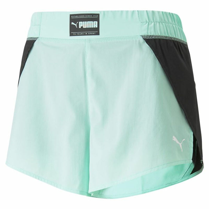 Pantaloni Scurți Sport pentru Damă Puma Fit Fashion Wov Acvamarin