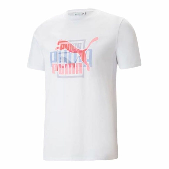 Tricou cu Mânecă Scurtă Unisex Puma Classics Alb
