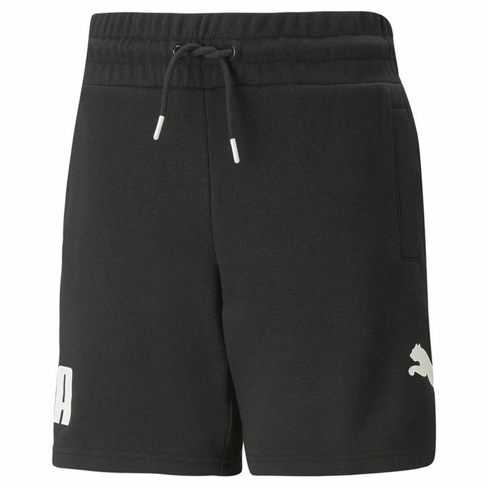 Pantaloni Scurți Sport pentru Copii Puma Powers Negru