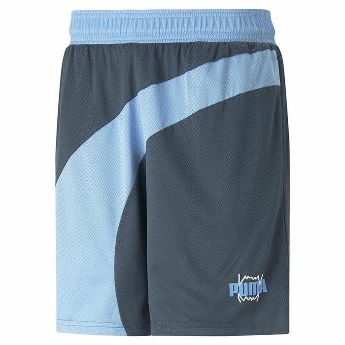 Pantaloni Scurți de Baschet pentru Bărbați Puma Flare Albastru
