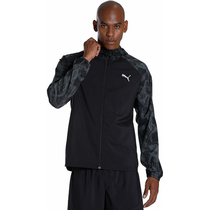 Jachetă Sport de Bărbați Puma Favorite Aop Negru