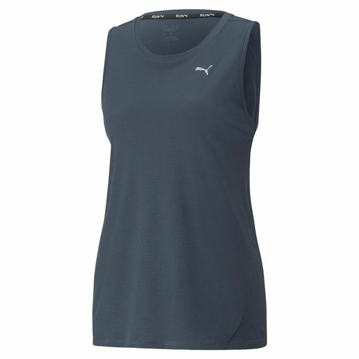 Tricou cu Mânecă Scurtă Femei Puma Run Favorite Tank Albastru închis Femeie