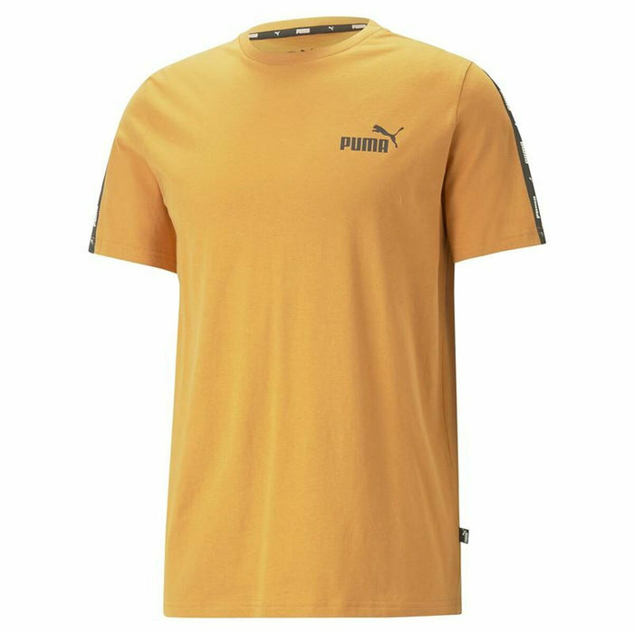 Tricou cu Mânecă Scurtă Bărbați Puma Graphics Wave Portocaliu închis