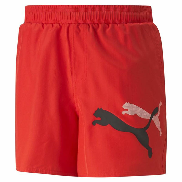 Pantaloni Scurți Sport pentru Bărbați Puma Ess+ Logo Power Cat For All Time Roșu
