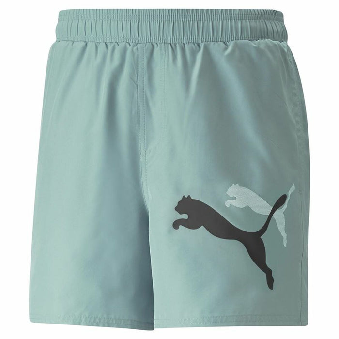 Pantaloni Scurți Sport pentru Bărbați Puma Ess+ Logo Power Cat Adriatic Albastru