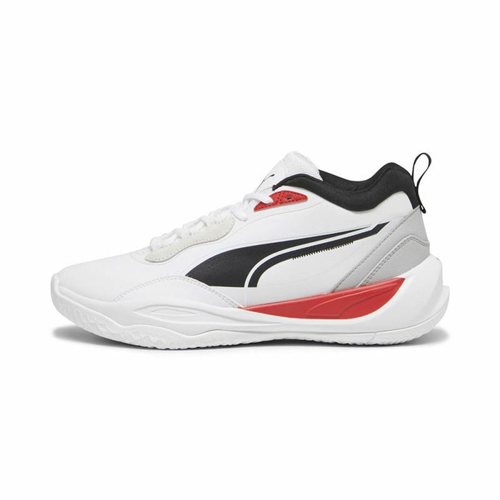 Încălțăminte de Baschet pentru Adulți Puma Playmaker Pro Plus Alb
