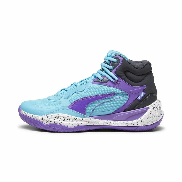 Încălțăminte de Baschet pentru Adulți Puma Playmaker Pro Mid Albastru deschis