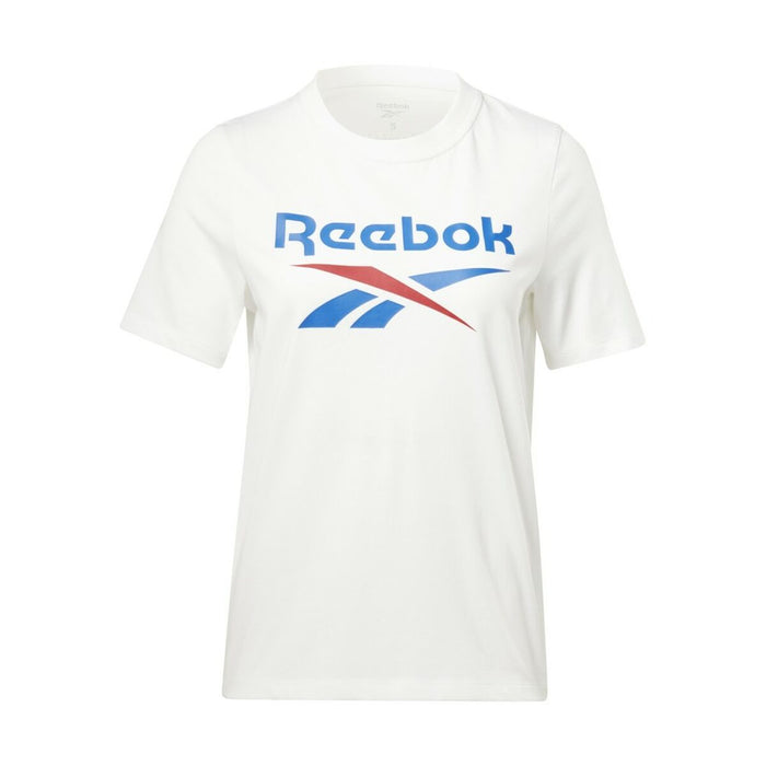 Tricou cu Mânecă Scurtă Femei Reebok TEE HT6203 Alb