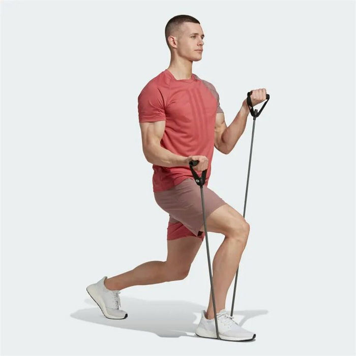 Tricou cu Mânecă Scurtă Bărbați Adidas  Colourblock Roșu