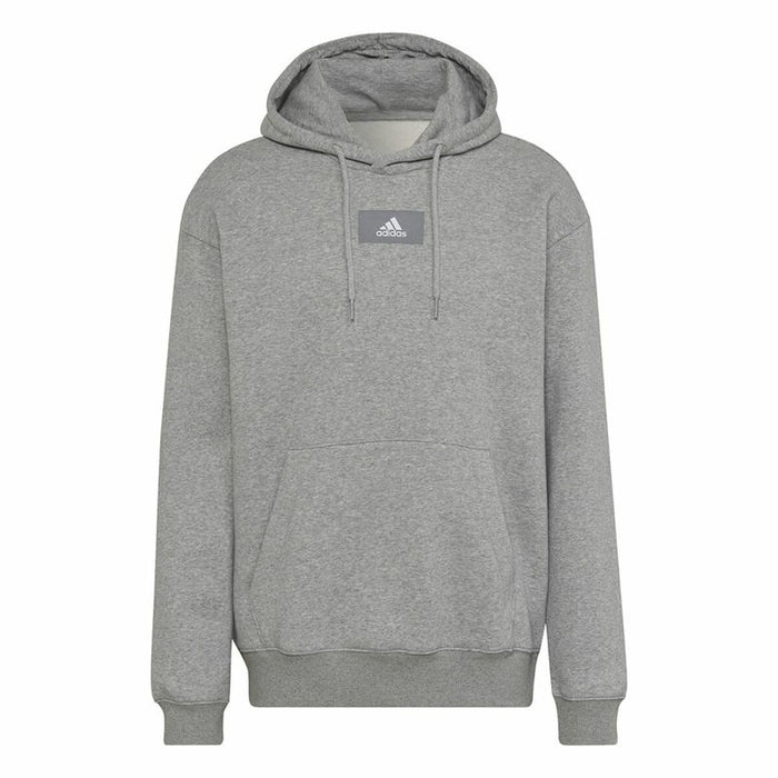 Hanorac cu Glugă Bărbați Adidas FeelVivid Fleece Drop Gri