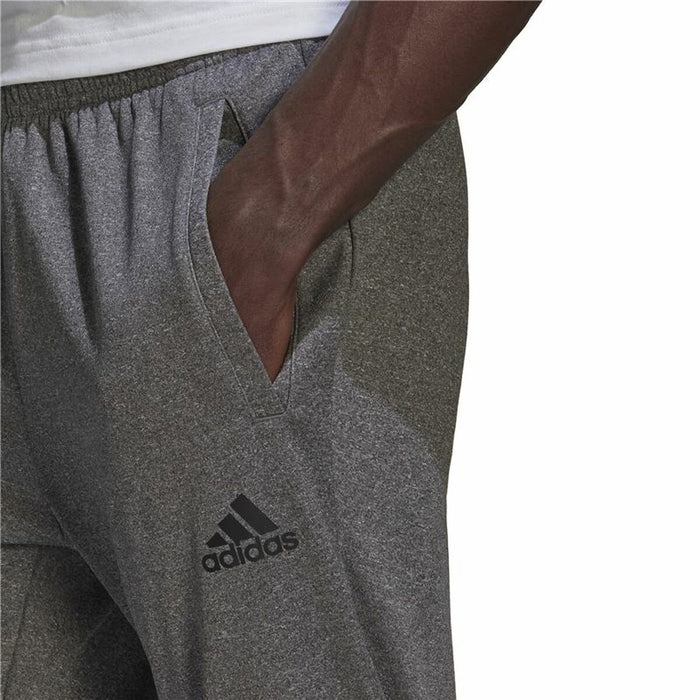 Pantaloni lungi de sport Adidas Aeroready Game And Go Gri Bărbați