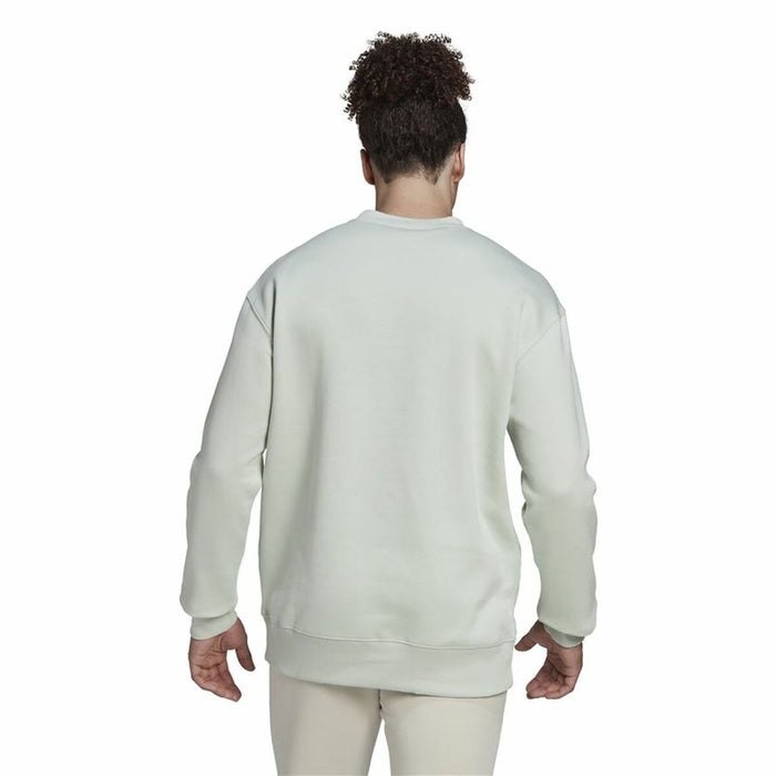 Hanorac fără Glugă Bărbați Adidas Essentials Feelvivid Verde deschis