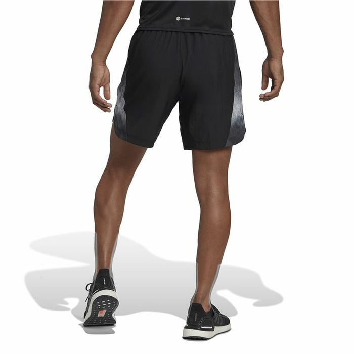 Pantaloni Scurți Sport pentru Bărbați Adidas Hiit Movement  Negru 7"