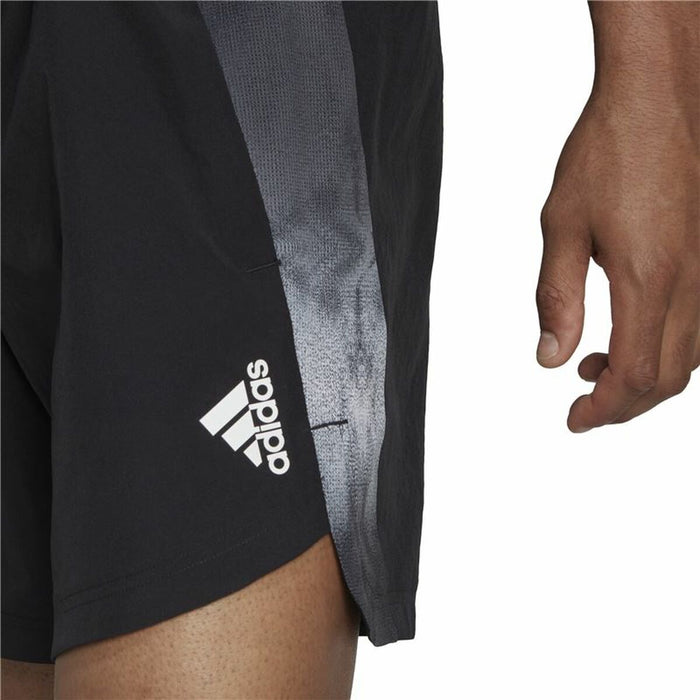 Pantaloni Scurți Sport pentru Bărbați Adidas Hiit Movement  Negru 7"