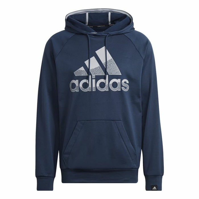 Hanorac cu Glugă Bărbați Adidas Game and Go Big Logo Albastru