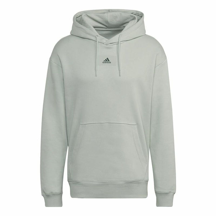 Hanorac cu Glugă Bărbați Adidas Essentials FeelVivid Verde deschis