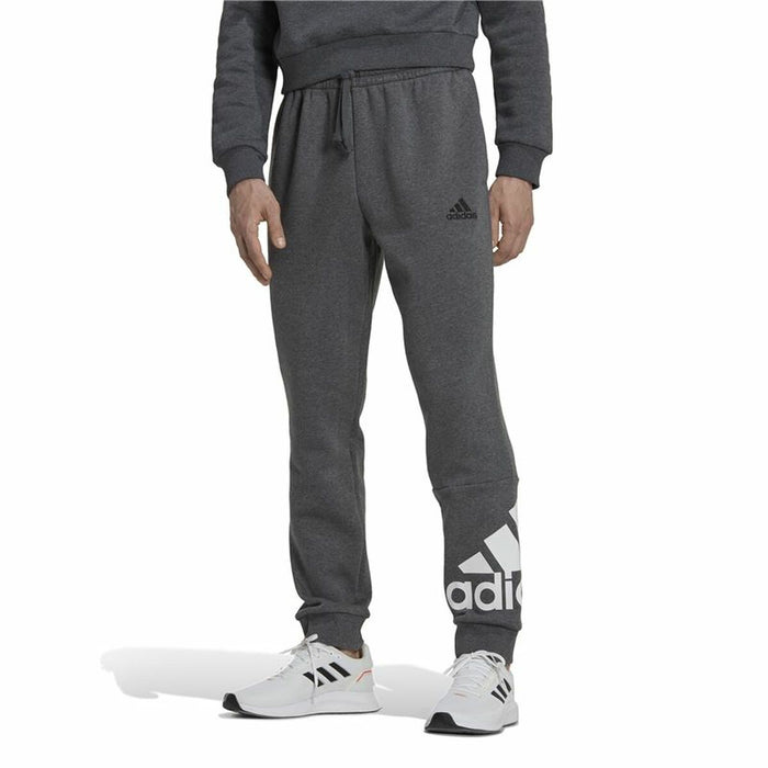 Pantaloni lungi de sport Adidas Essentials Gri închis Bărbați