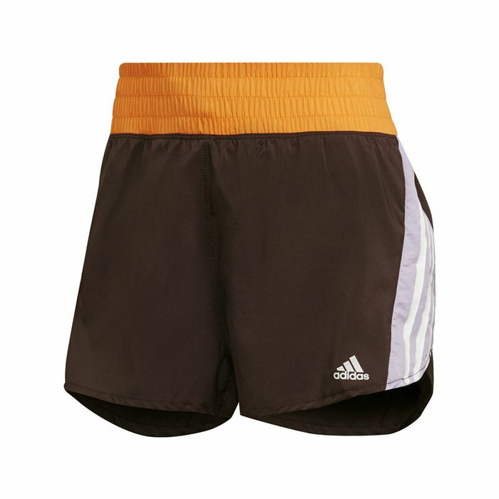 Pantaloni Scurți Sport pentru Damă Adidas Hyperglam Maro