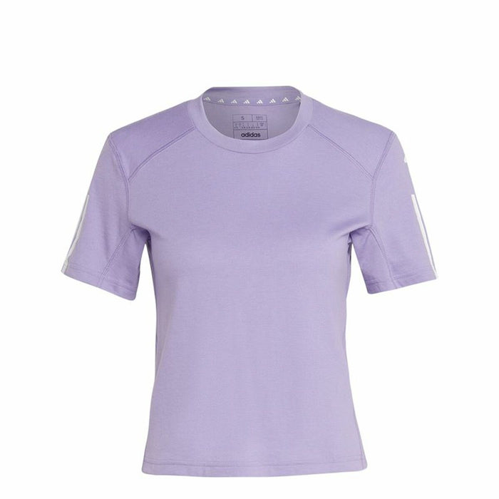 Tricou cu Mânecă Scurtă Femei Adidas Essentials Prună Liliachiu