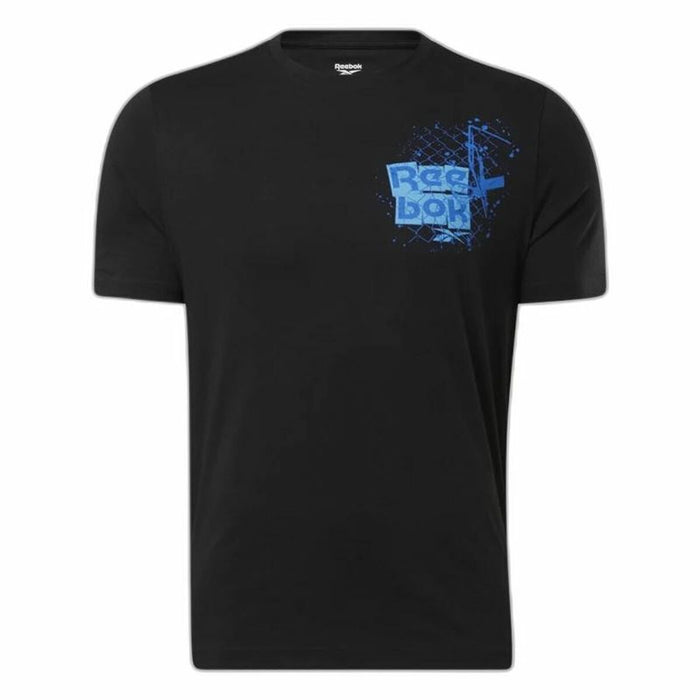 Tricou cu Mânecă Scurtă Bărbați Reebok Graphic Series Negru