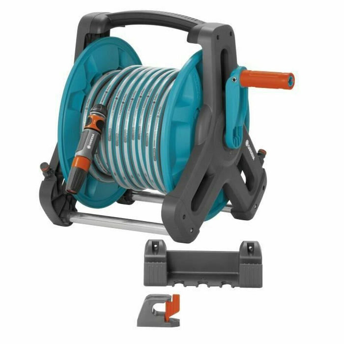 Cărucior de furtun Gardena Perete Podea Ø 13 mm 20 m
