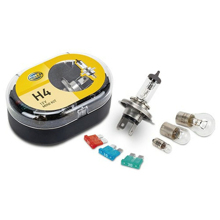 Kit de înlocuire a becurilor cu halogen Hella HEL8GH007 7 Piese H4 12 V
