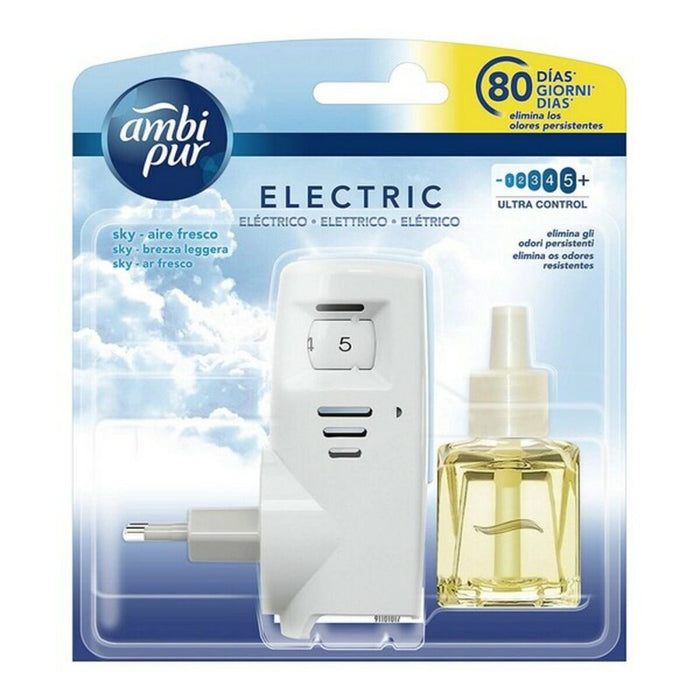 Odorizantul Electric și Rezerva Sky Ambi Pur (21,5 ml)