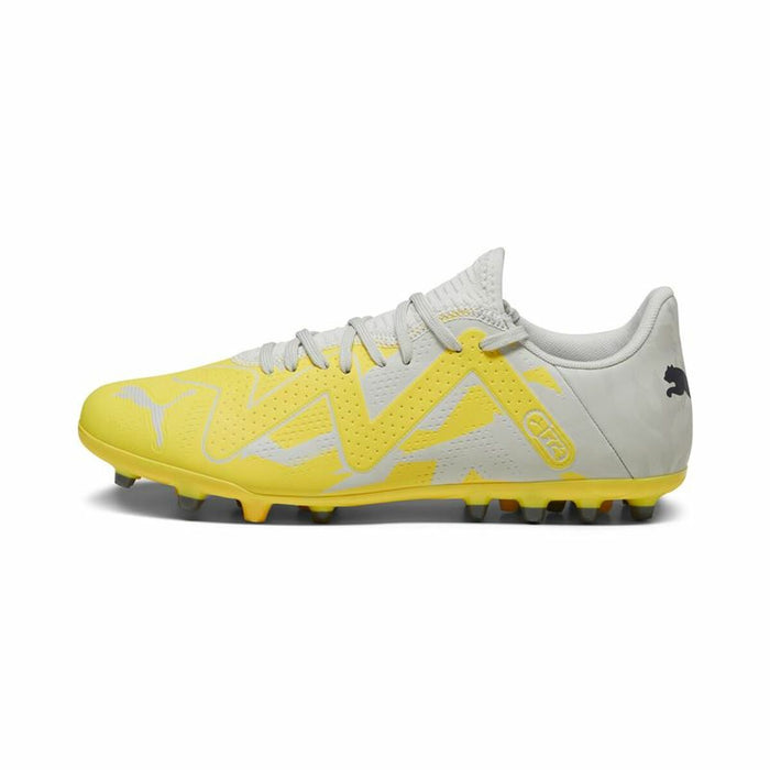 Încălțăminte de Fotbal pentru Adulți Puma Future Play MG Galben Gri