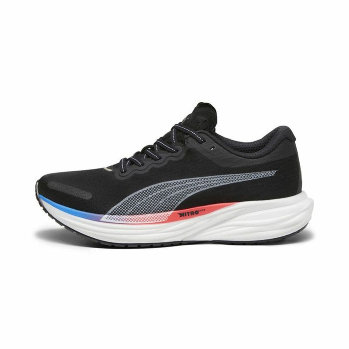 Încălțăminte de Running pentru Adulți Puma Deviate Nitro 2 Negru Bărbați