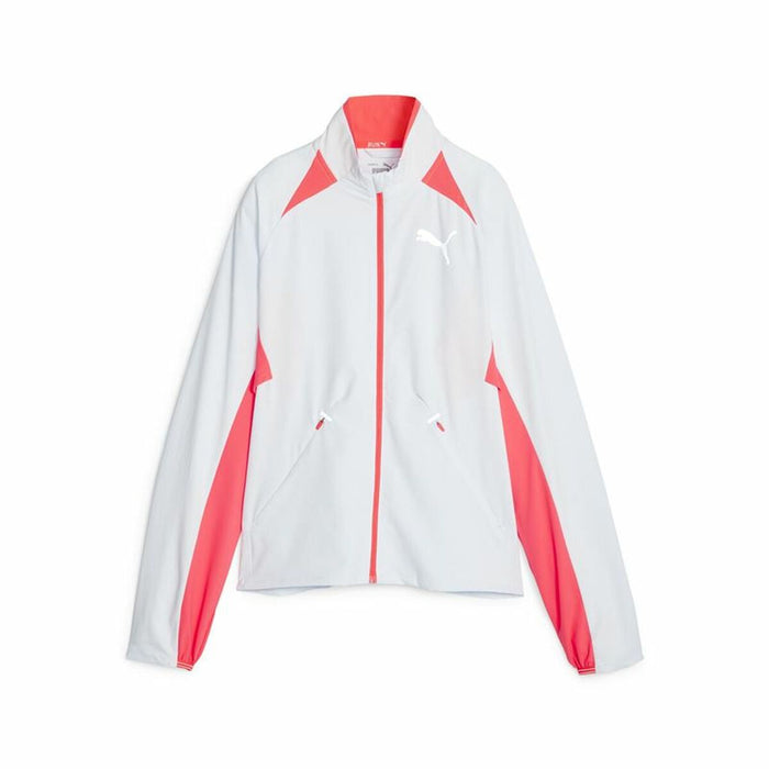 Jachetă Sport de Damă Puma Ultraweavecke Alb