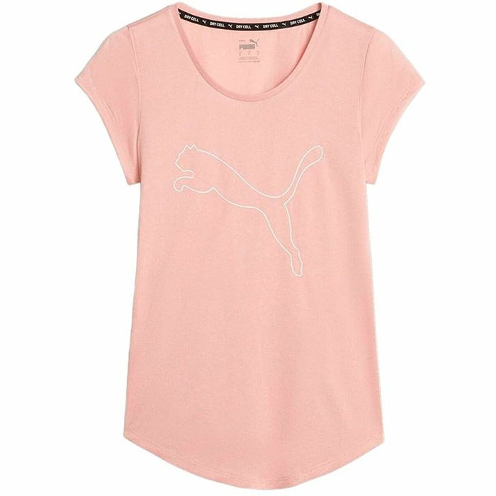 Tricou cu Mânecă Scurtă Femei Puma Train Favoriterse Roz deschis