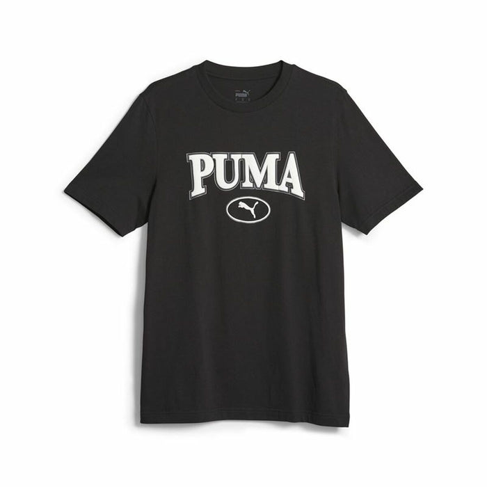 Tricou cu Mânecă Scurtă Bărbați Puma Squad Negru