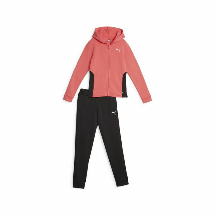Trening Copii Puma Hooded Sweat Negru
