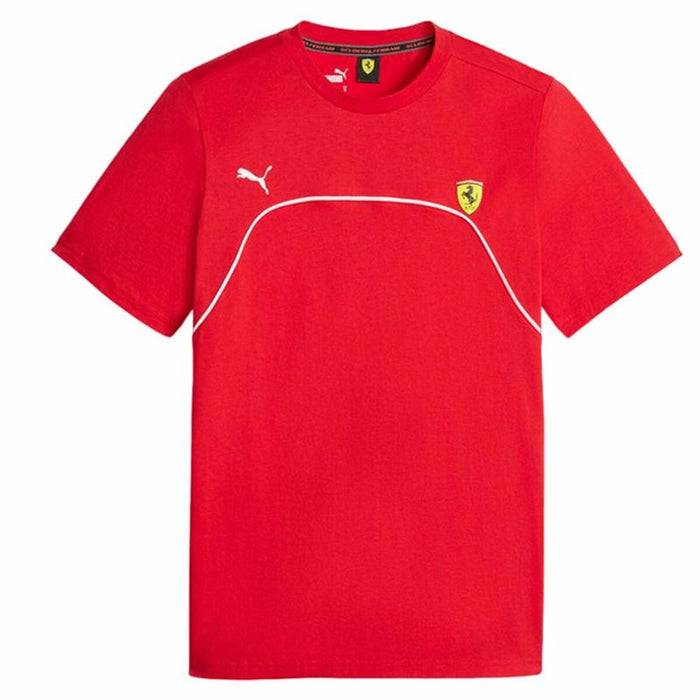 Tricou cu Mânecă Scurtă Bărbați Puma Ferrari Race Roșu