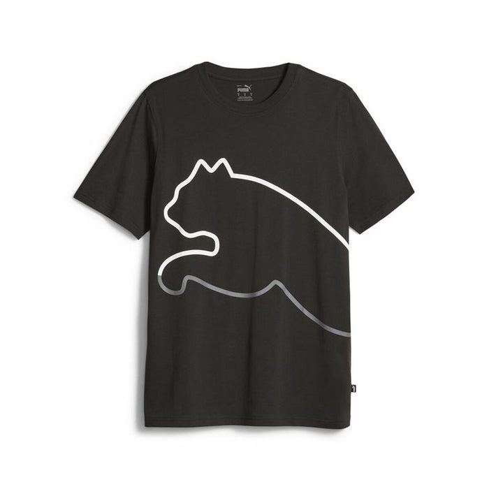 Tricou cu Mânecă Scurtă Bărbați Puma Graphics Big Negru