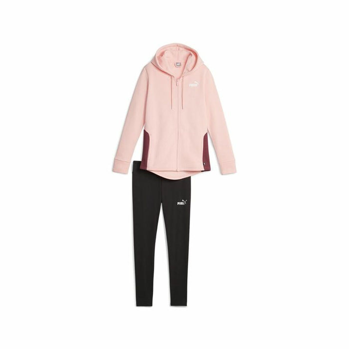 Trening Damă Puma Metallic Track Negru Roz