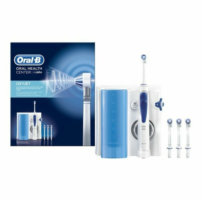 Irigator Dentar Oral-B OxyJet 0,6 L Alb Albastru/Alb