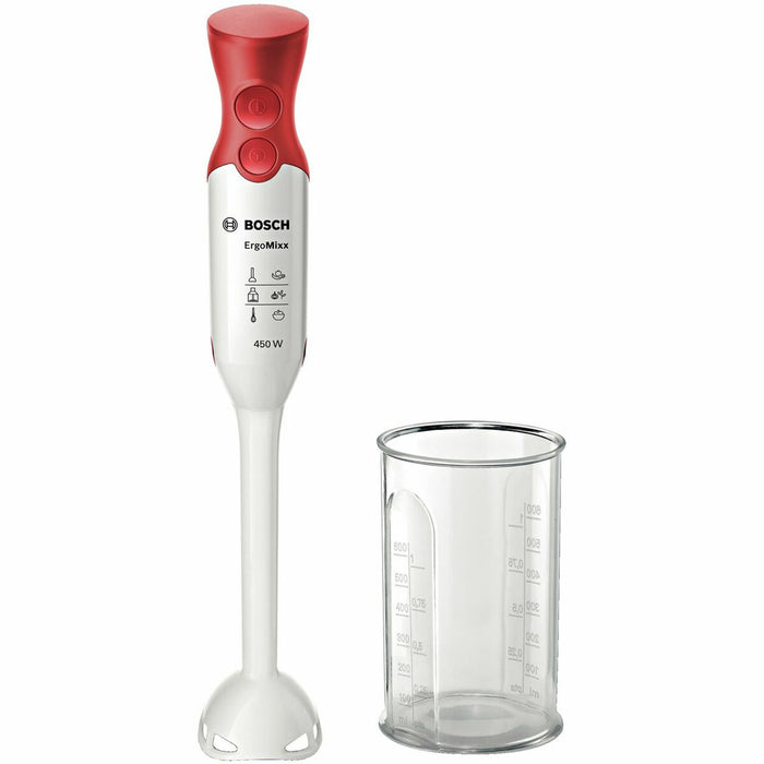 Mixer Manual BOSCH MSM64010 Alb Roșu 450 W