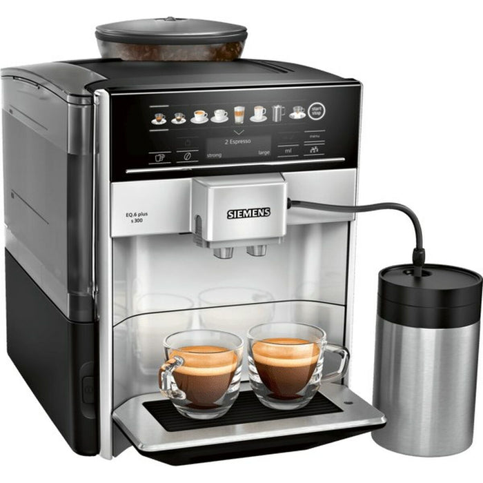 Aparat de cafea superautomat Siemens AG TE653M11RW Argintiu 2 Hrníčky 1,7 L