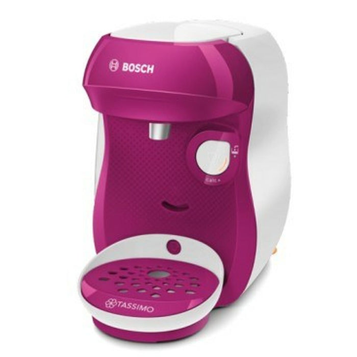 Cafetieră cu Capsule BOSCH TAS1001 Alb Alb/Roz 1400 W 700 ml