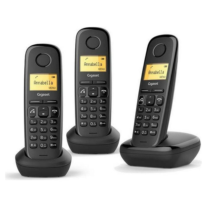 Telefon fără Fir Gigaset A270 Trio Negru