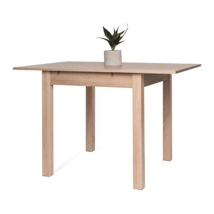 Masă Extensibilă Coburg Maro Natural Dub ABS Melamina 80-120 x 80 x 76,5 cm