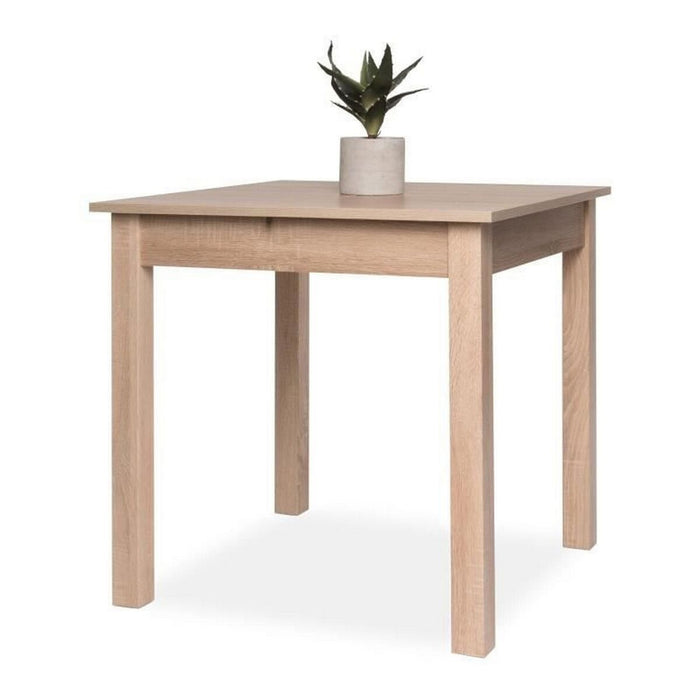 Masă Extensibilă Coburg Maro Natural Dub ABS Melamina 80-120 x 80 x 76,5 cm