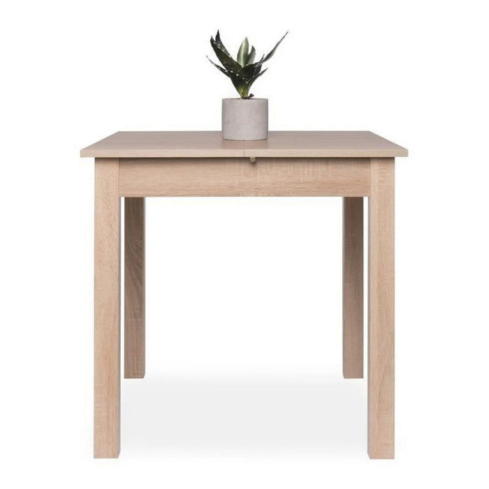 Masă Extensibilă Coburg Maro Natural Dub ABS Melamina 80-120 x 80 x 76,5 cm