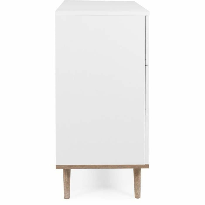 Dulap cu Sertare Scandinavian Alb 79,8 x 40 x 86,5 cm