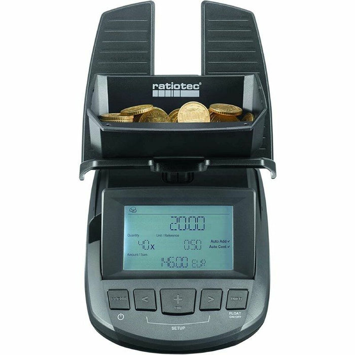 Contor de bancnote Ratiotec RS 2000 BALANZA DINE Negru