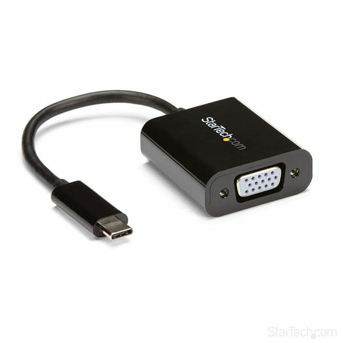 Adaptor USB C la VGA Startech CDP2VGA Negru