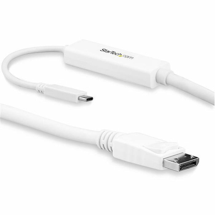 Adaptor USB C la DisplayPort Startech CDP2DPMM3MW 3 m Alb