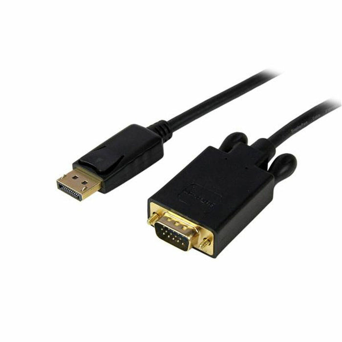 Adaptor DisplayPort la VGA Startech DP2VGAMM10B 3 m Negru