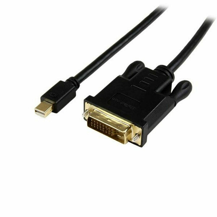 Adaptor Mini DisplayPort la DVI Startech MDP2DVIMM6BS Negru 1,9 m